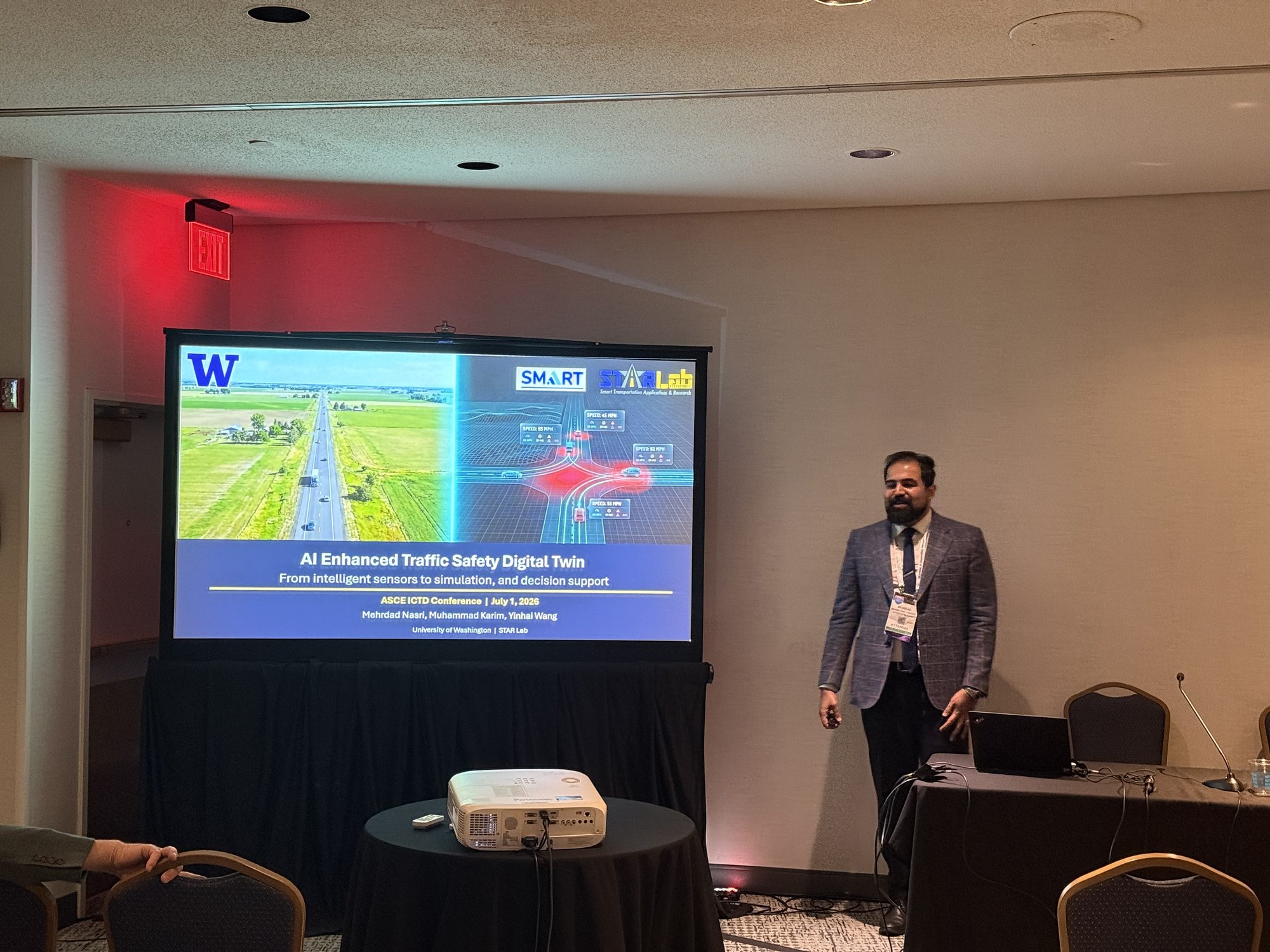 Transportation safety digital twins